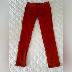 G-Star RAW CL Bronson Slim Chino Pant Jeans - Women's  Size 25x32 - Orange